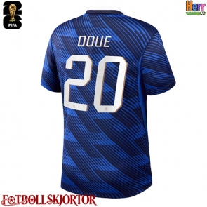 Frankrike Desire Doue #20 Hemmatröja VM 2026 Kortärmad